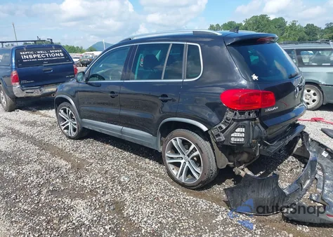 2017 Volkswagen Tiguan 2.0T Sel from USA, damaged, VIN WVGWV7AX6HK019678